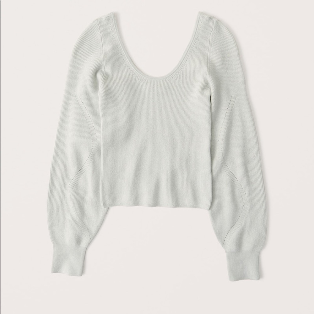 Abercrombie & Fitch Scoopneck Knit Sweater